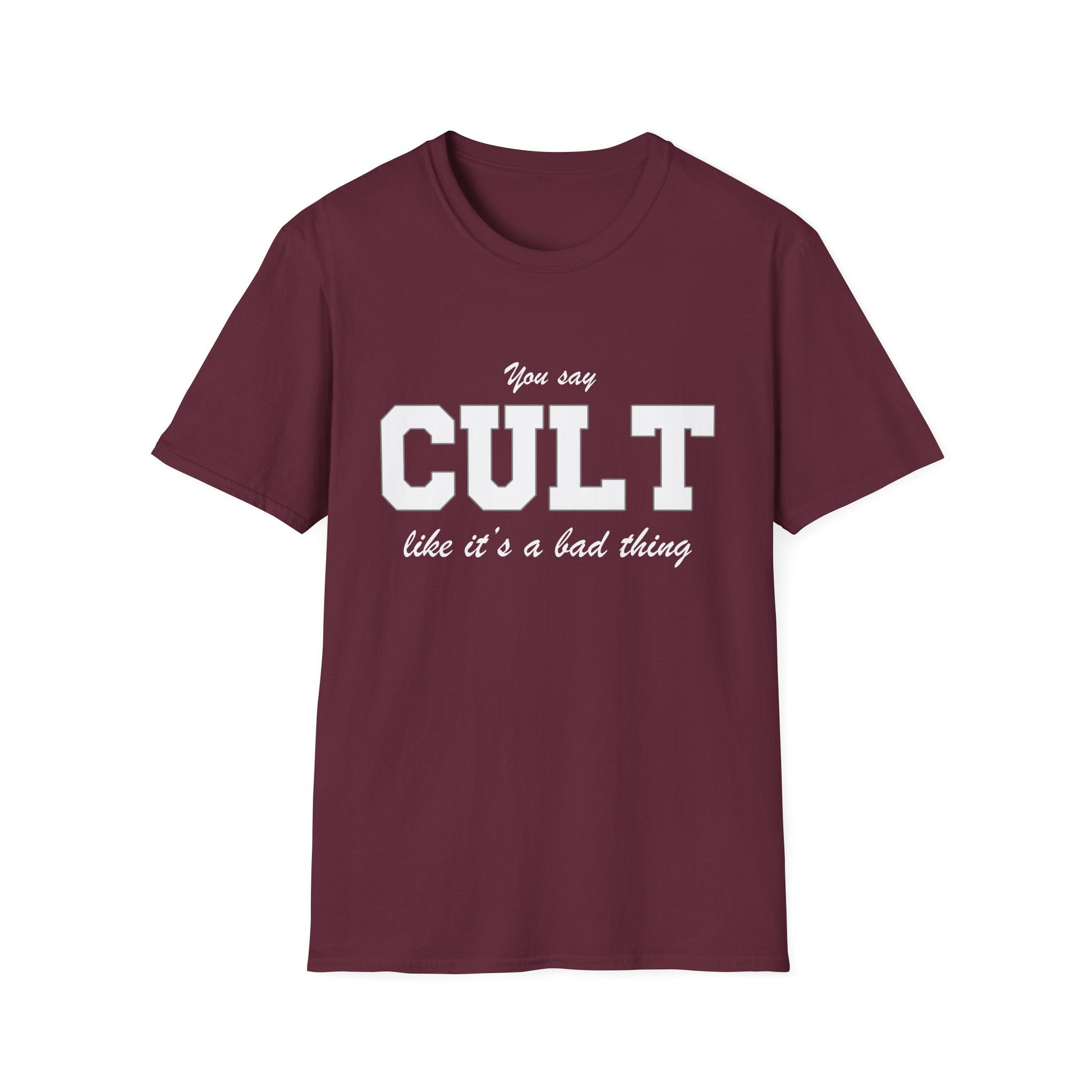 Maroon Cult Tee