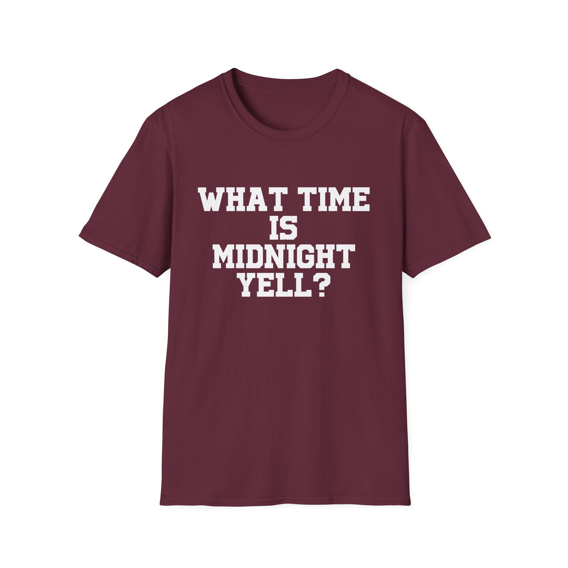 Maroon Midnight Yell Tee
