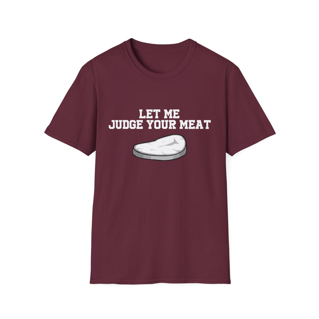 Maroon Meat Judging Tee