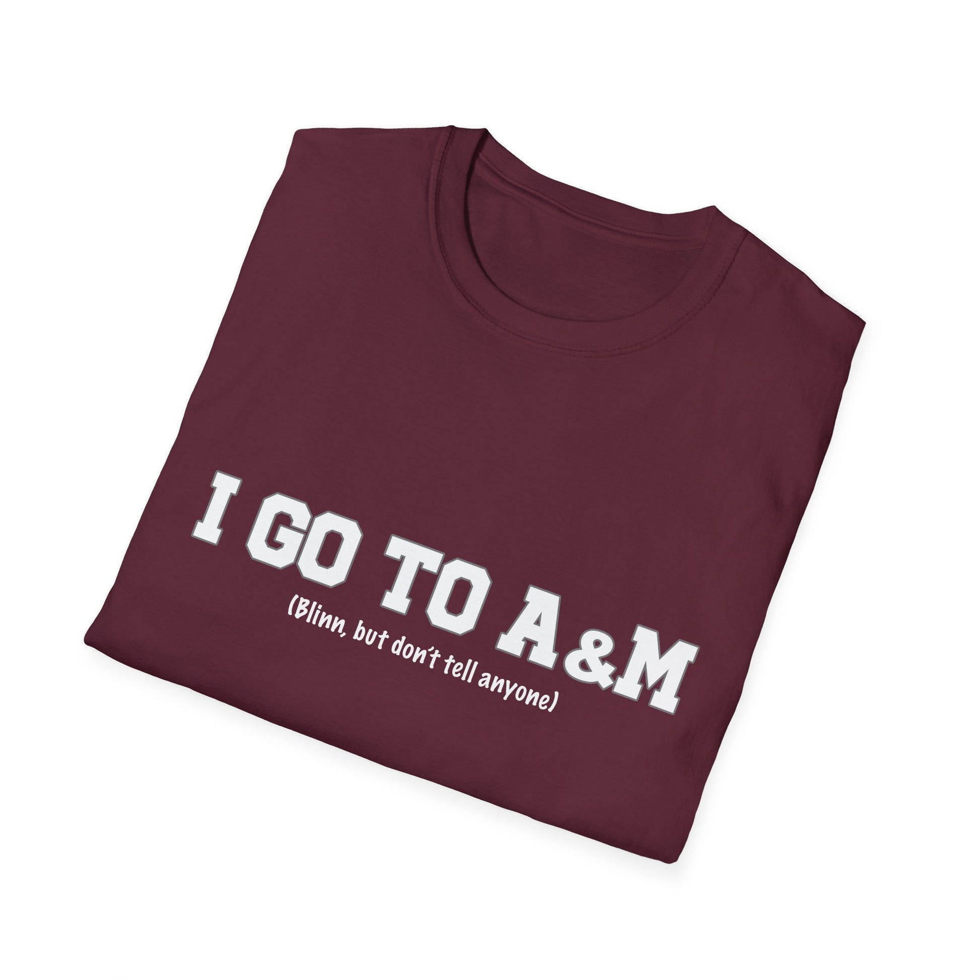 Maroon Don't Tell Tee