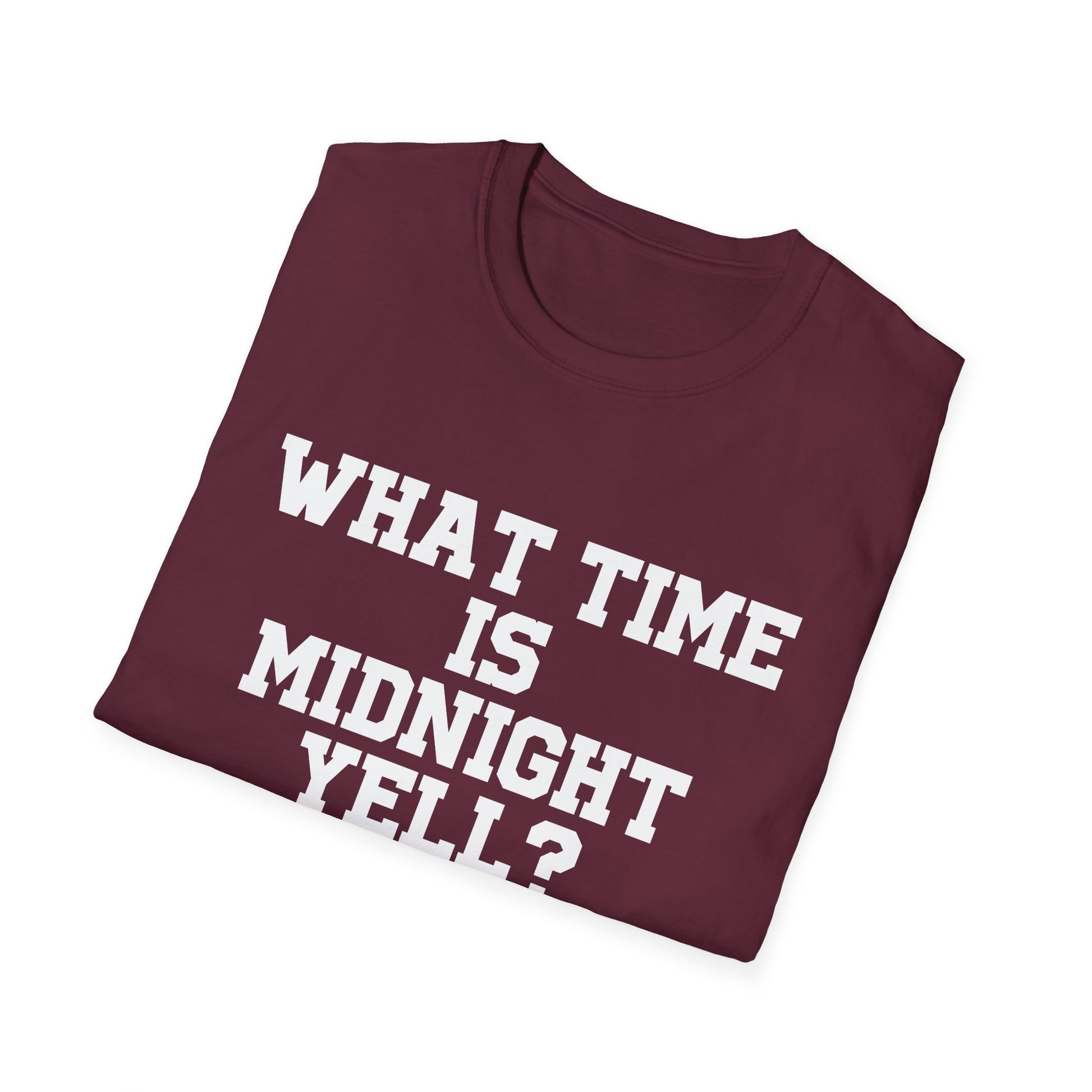 Maroon Midnight Yell Tee