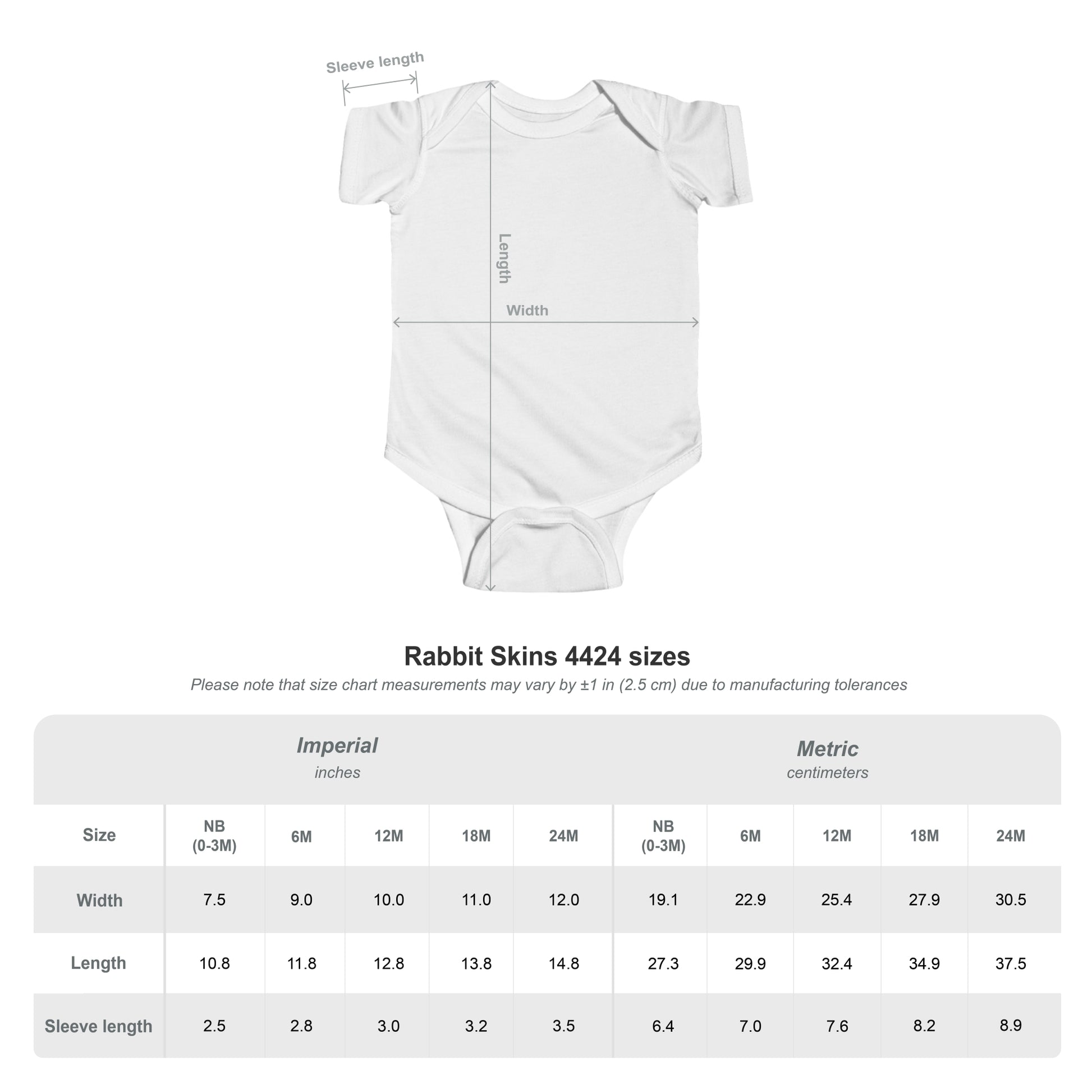 Garrett Smith 2025 Logo Baby Onesie