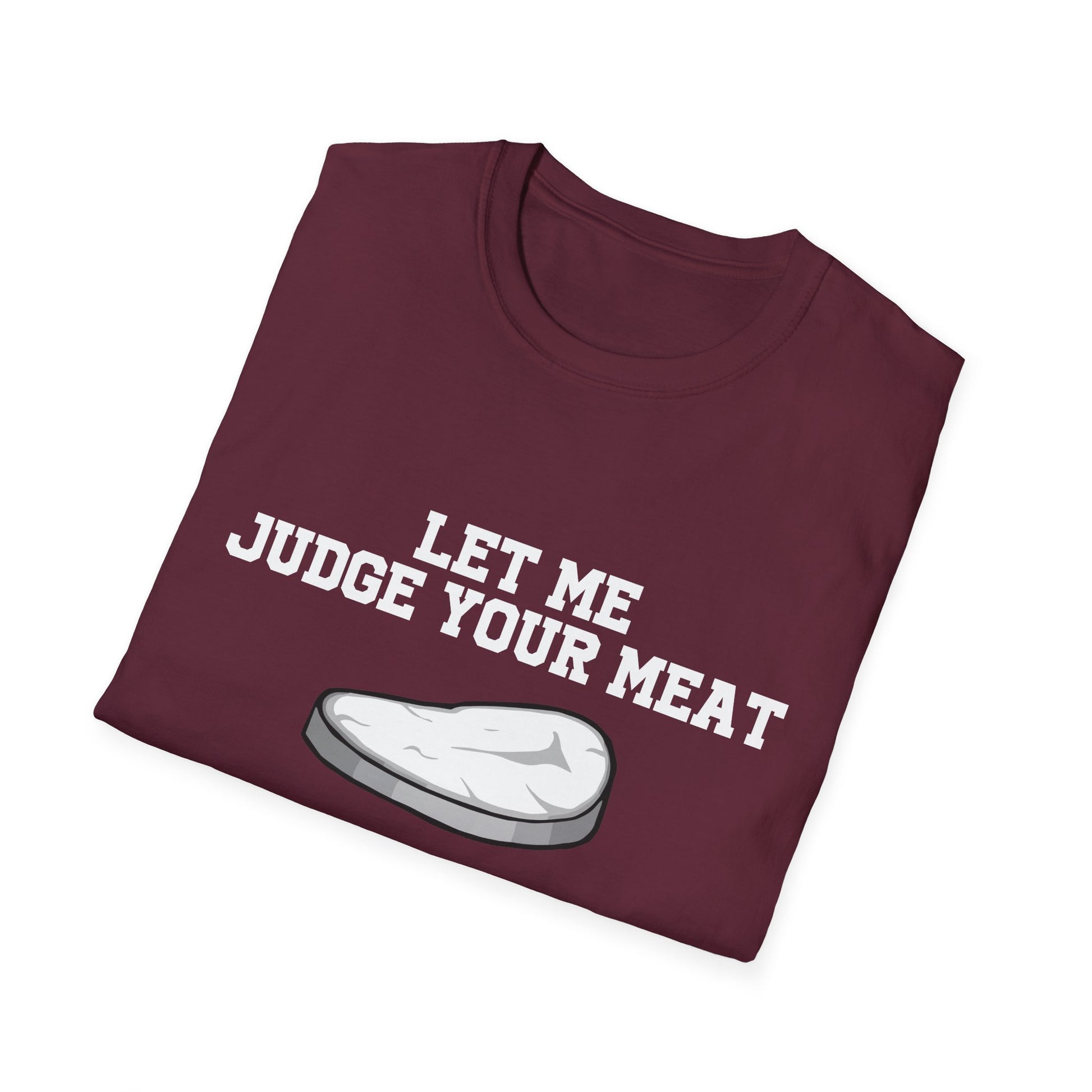 Maroon Meat Judging Tee