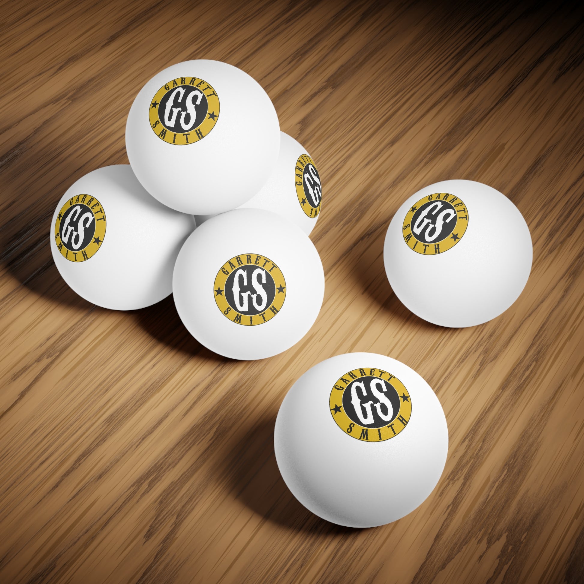 Garrett Smith Classic Logo Pong Balls