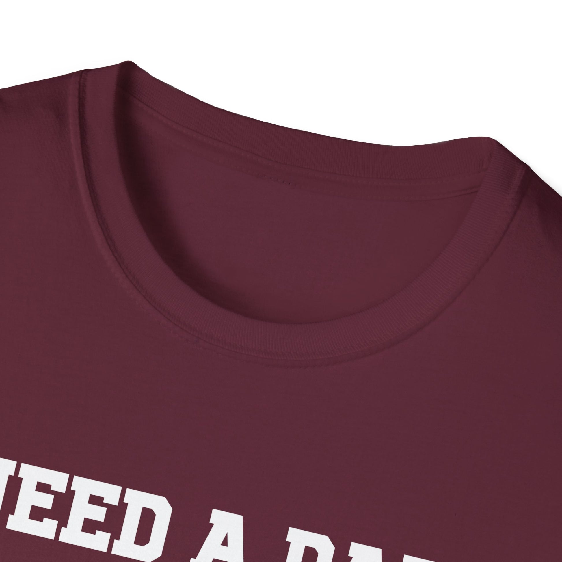 Maroon Date Tee