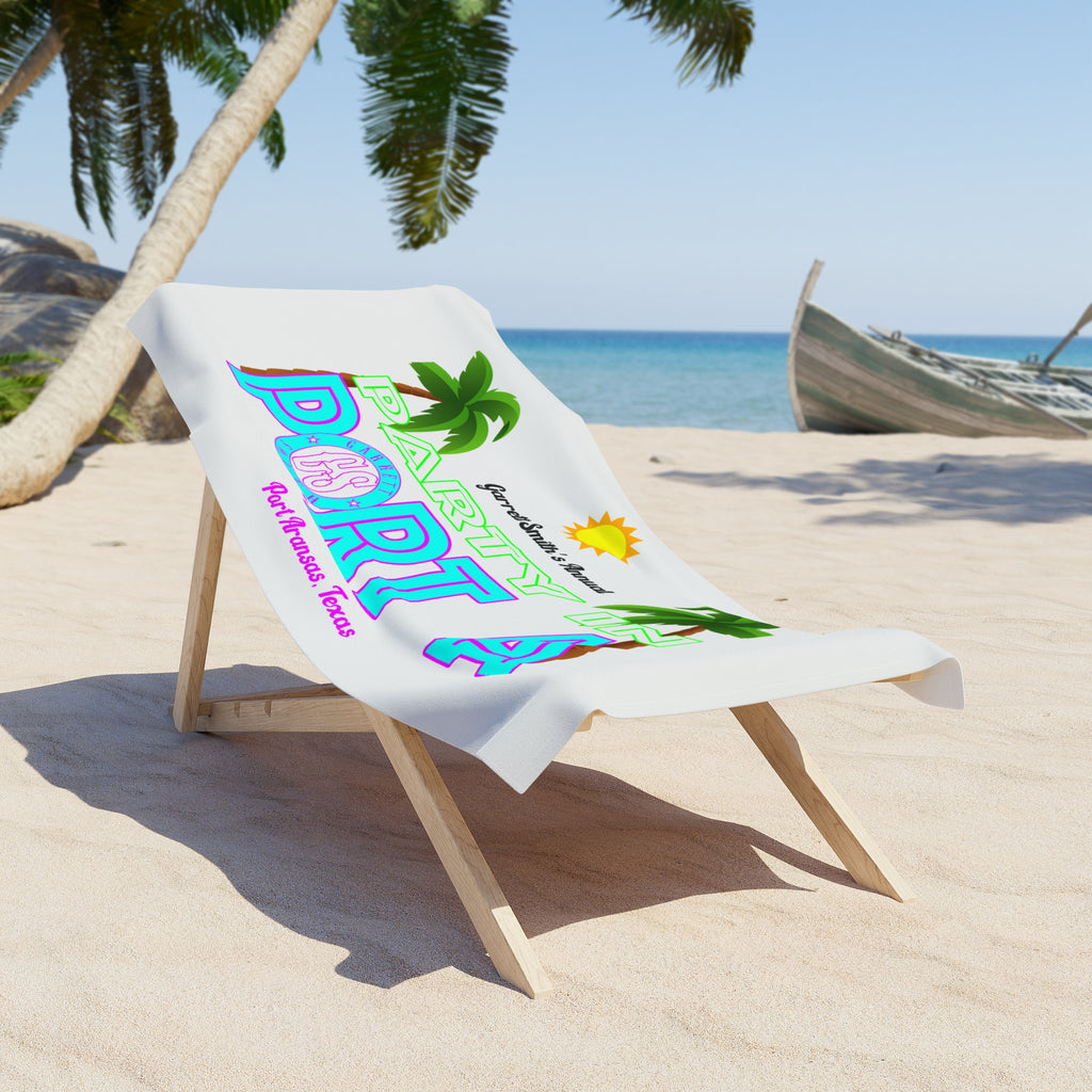 Party in Port A Beach Towel
