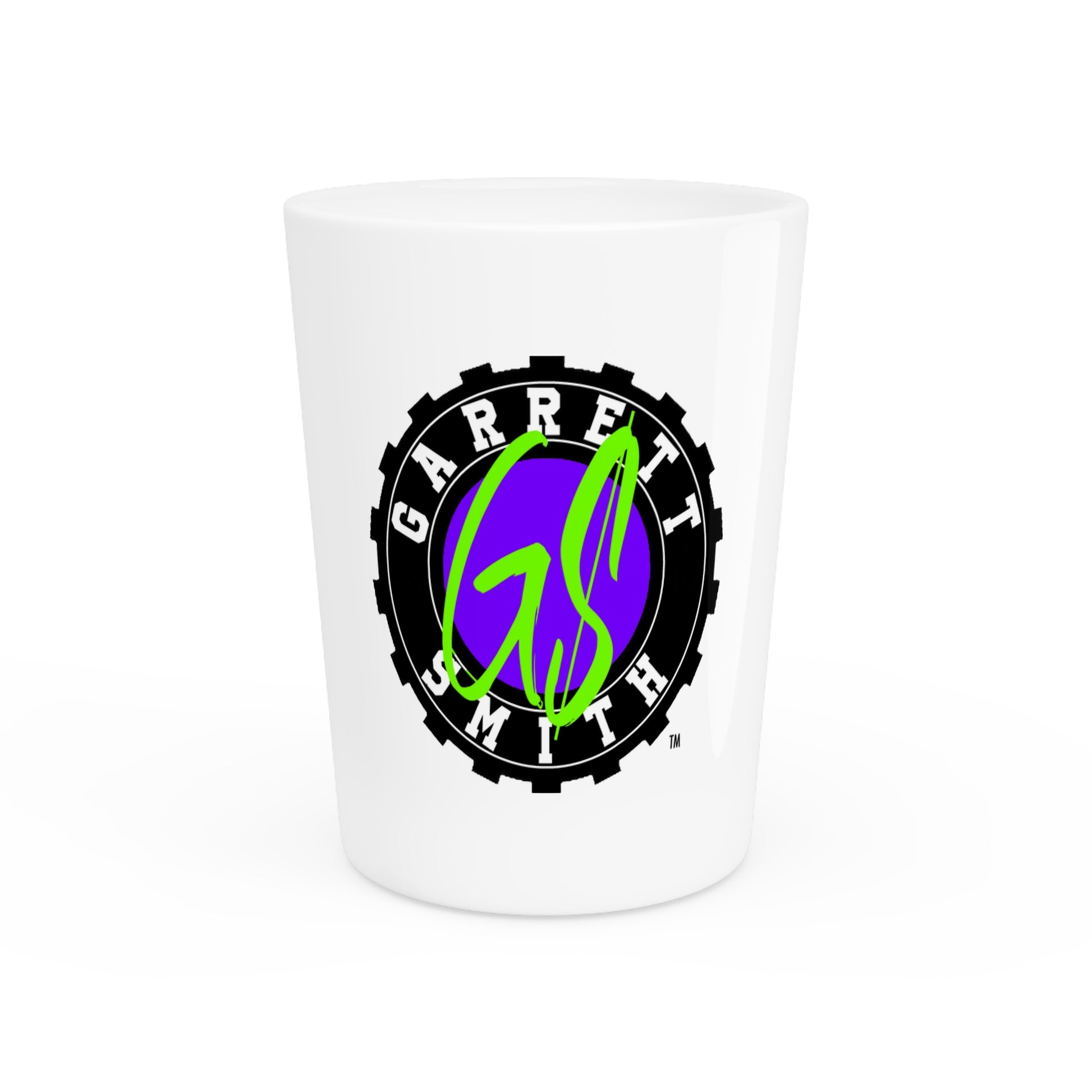 Garrett Smith 2025 Logo Shot Glass
